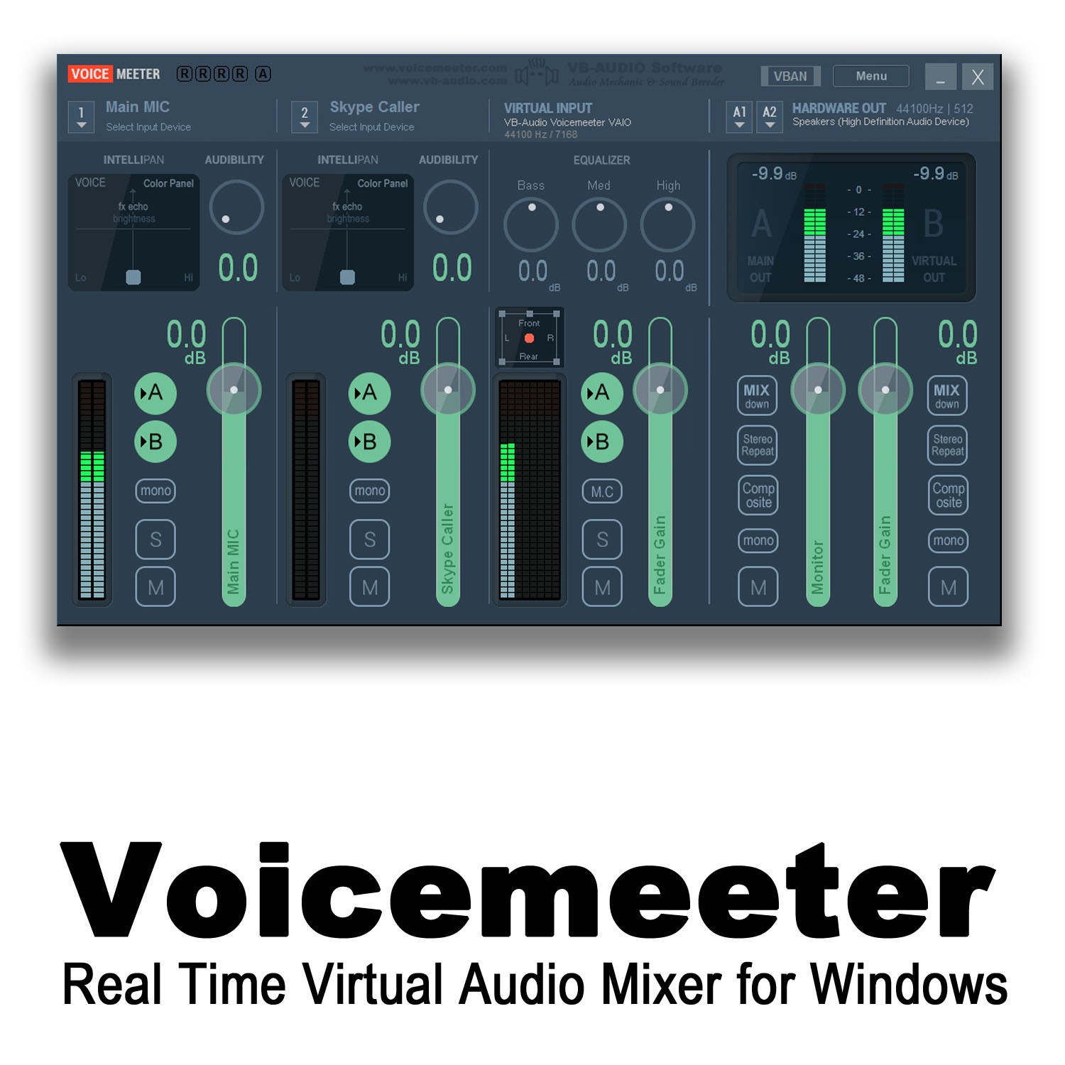 voicemeeter audio mixer - vitrinhafriyat.com 