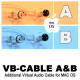 VB-Cable A+B (Illustration artistique non contractuelle)