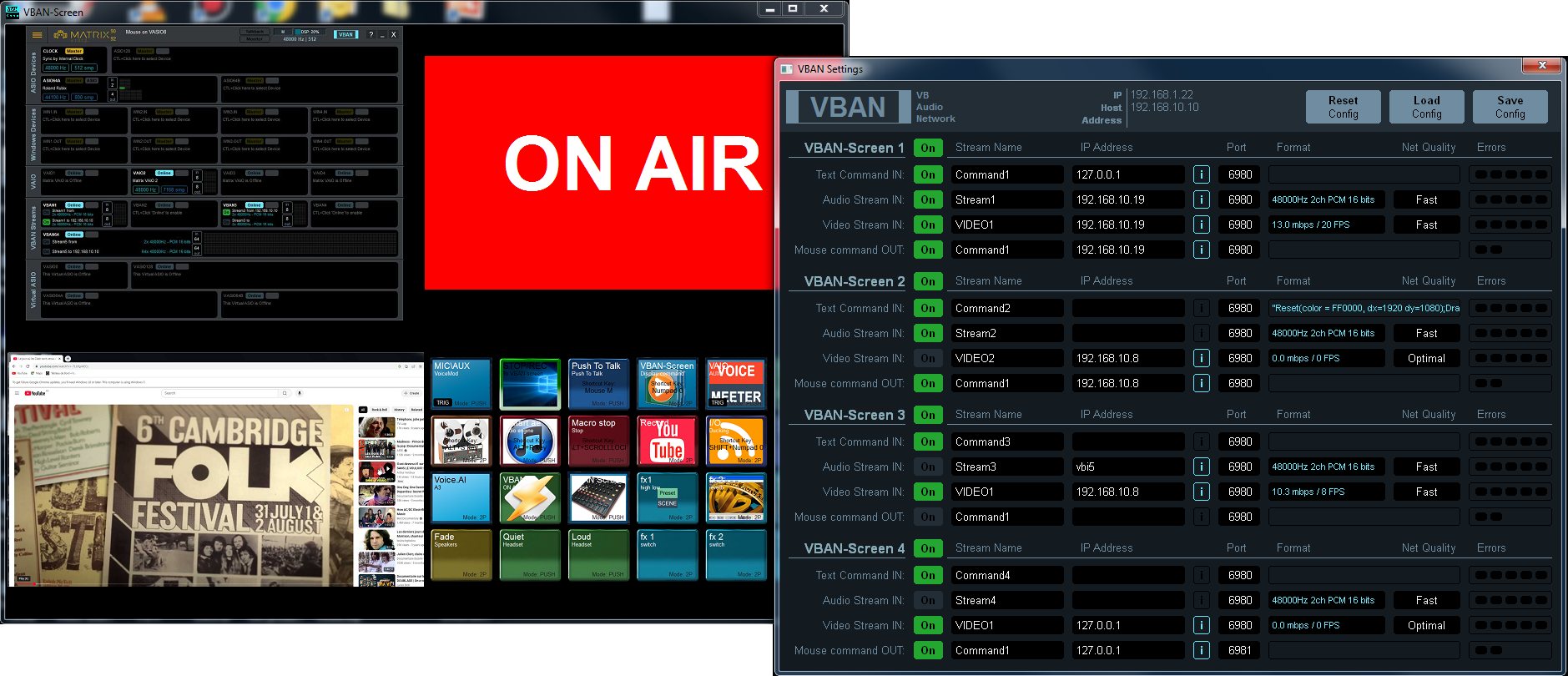 VBAN-Screen